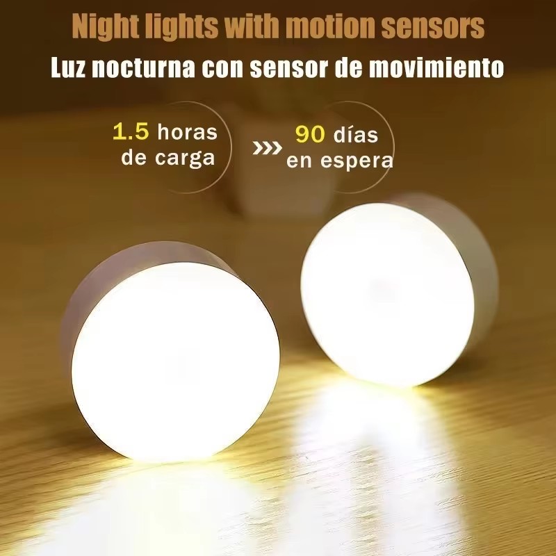 Light Switch - Luz Nocturna LED Recargable por USB