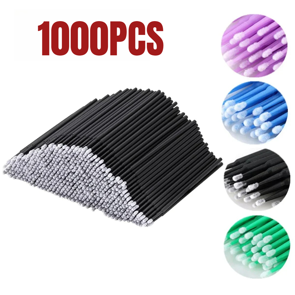 Paint Brush - 1000/500 Uds cepillo de limpieza de