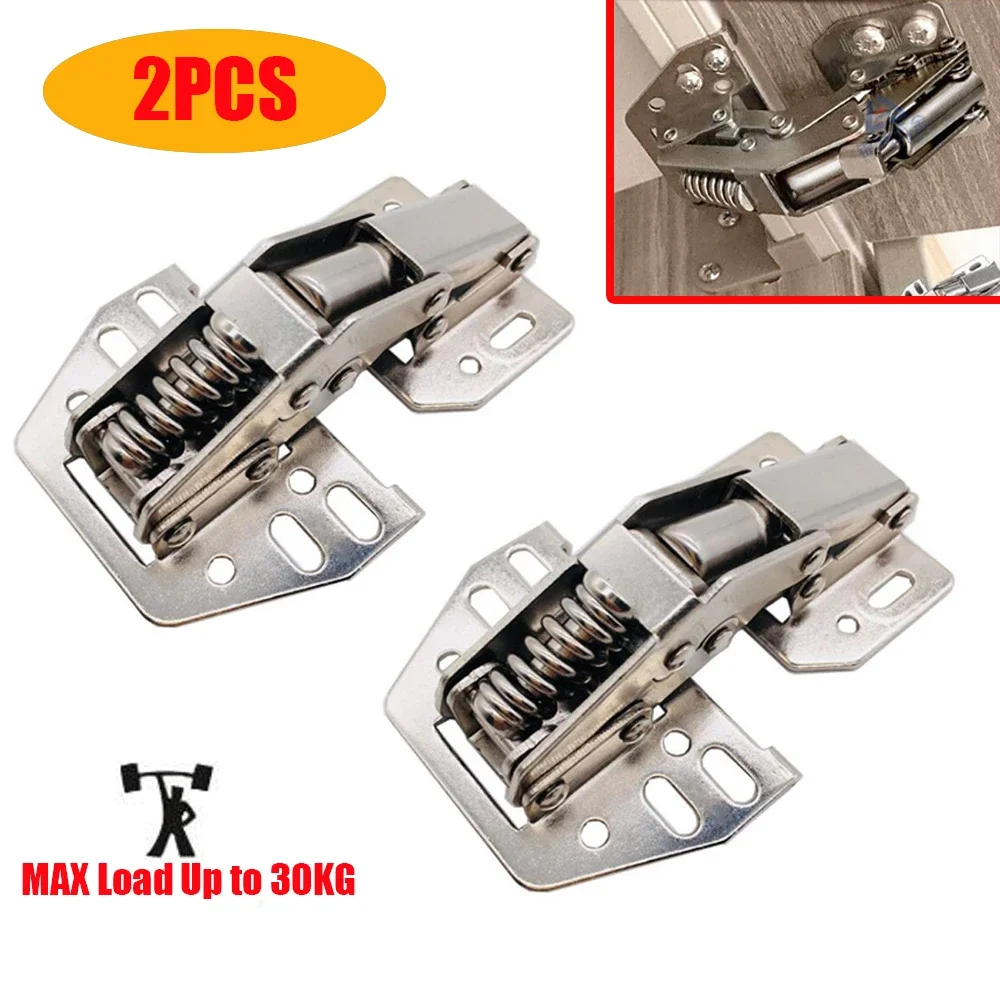 Cabinet Hinges - 2 unidades de bisagras para gabinetes
