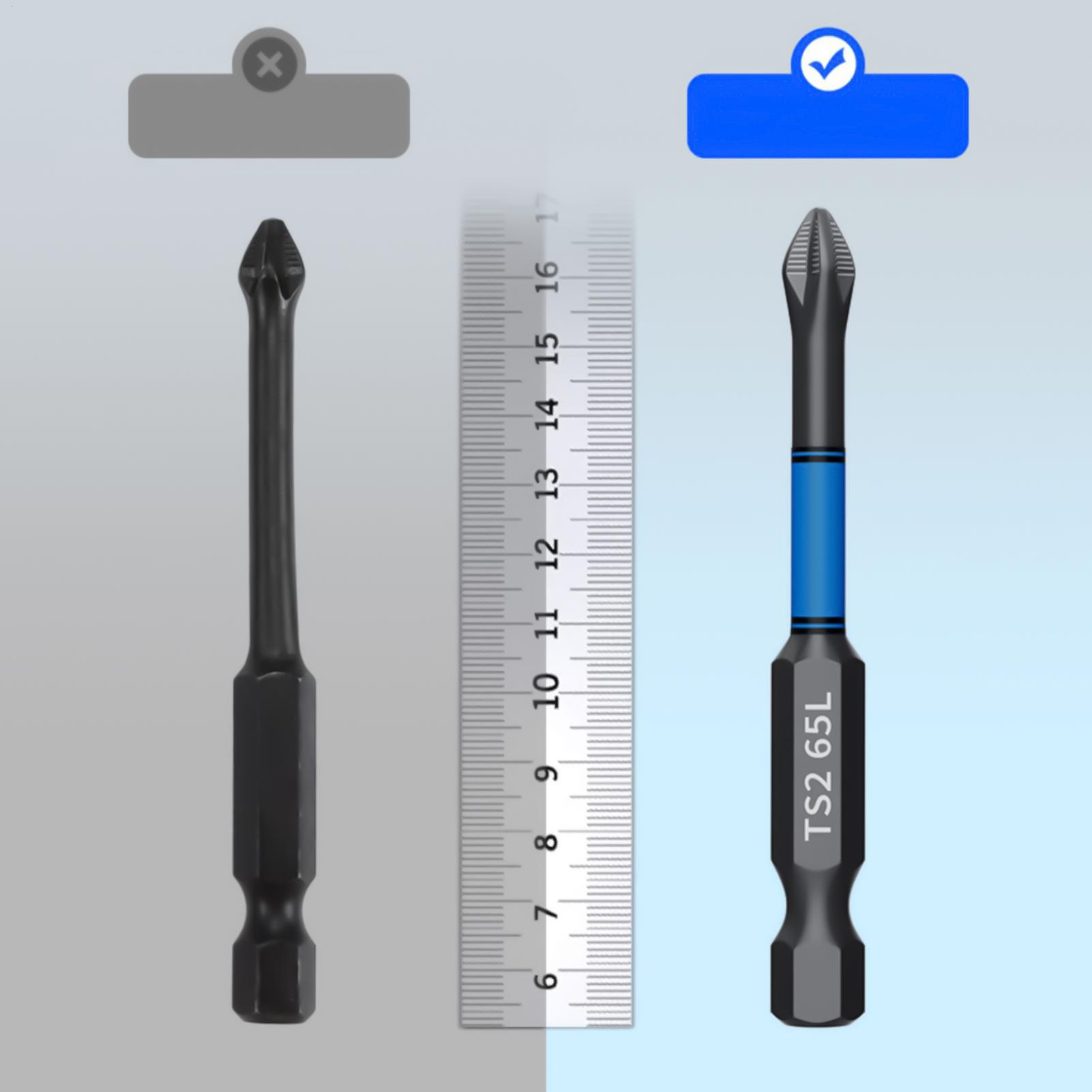 Drill Bits - Juego de puntas de destornillador, herramienta