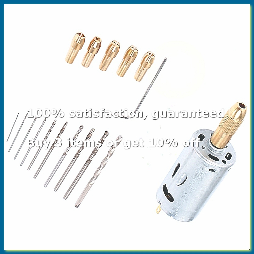 Drill Bits - Mini Taladro Eléctrico Portátil con Juego