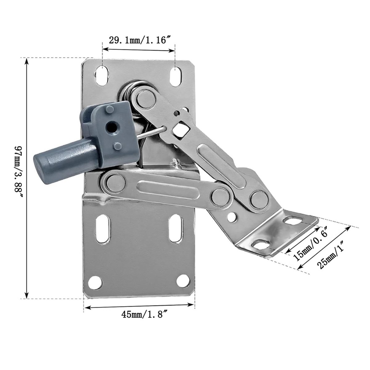 (A02R) 2 Piezas de Bisagras pa - Cabinet Hinges reseña y precio