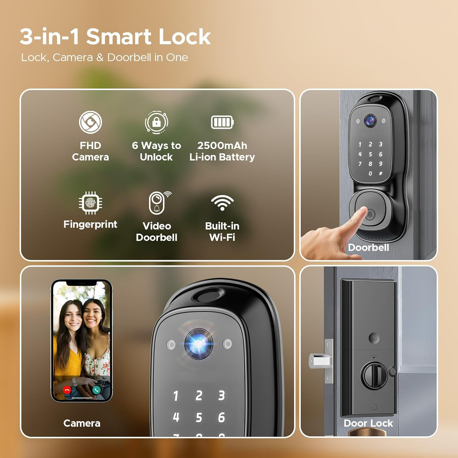 Cerradura Inteligente para Pue - Door Lock reseña y precio