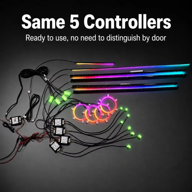 Kit de Iluminación Ambiental p - Door Handle reseña y precio