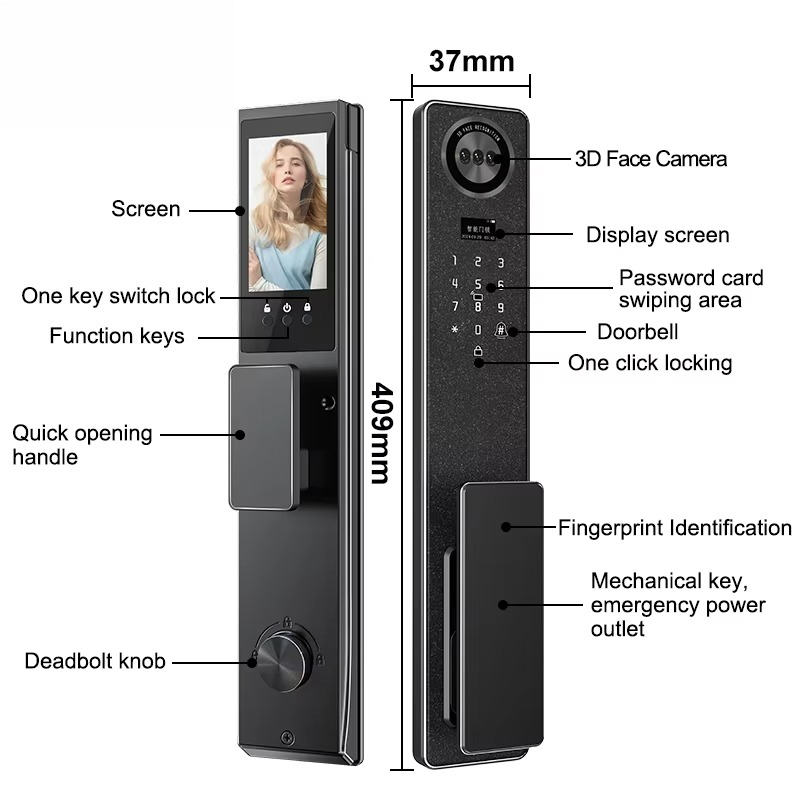 Cerradura de puerta inteligent - Door Lock reseña y precio