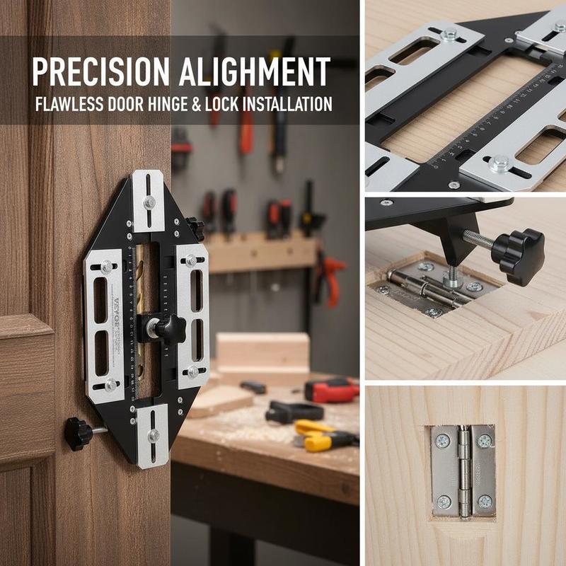 Plantilla de mortaja de aleaci - Door Lock reseña y precio