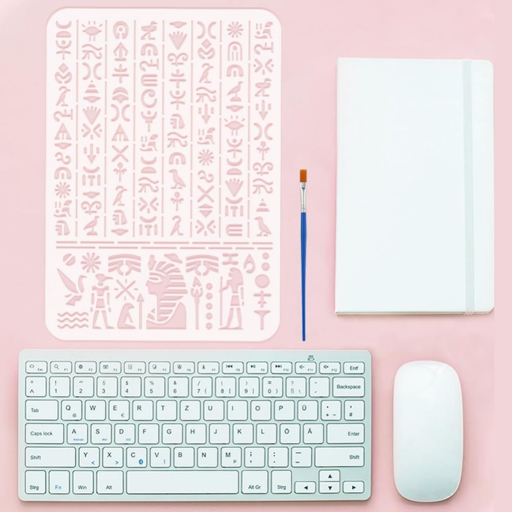 Plantilla de escritura egipcia - Paint Brush reseña y precio