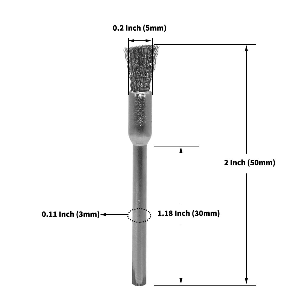 Cepillos de limpieza de acero  - Paint Brush reseña y precio