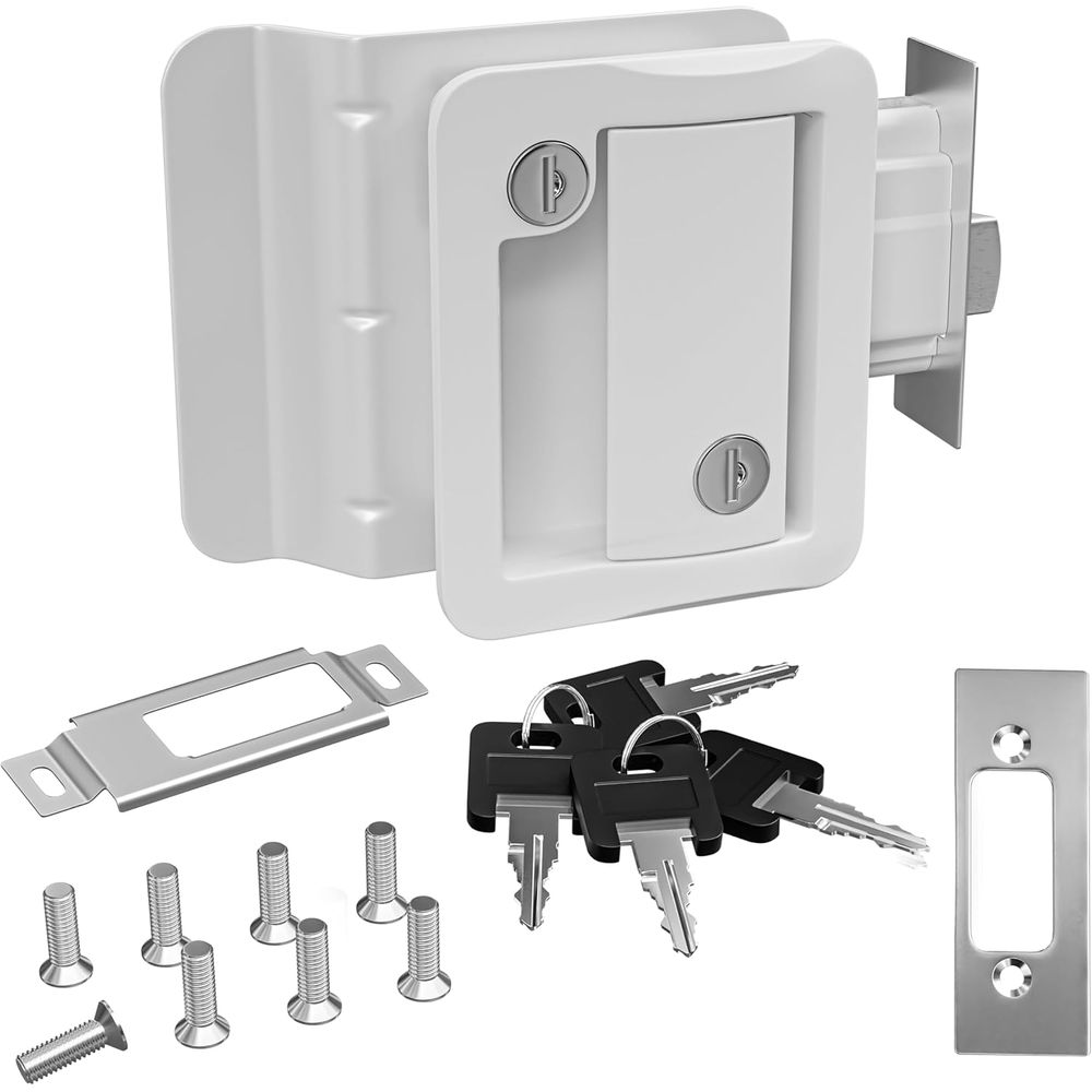 Cerradura de puerta para RV co - Door Lock reseña y precio