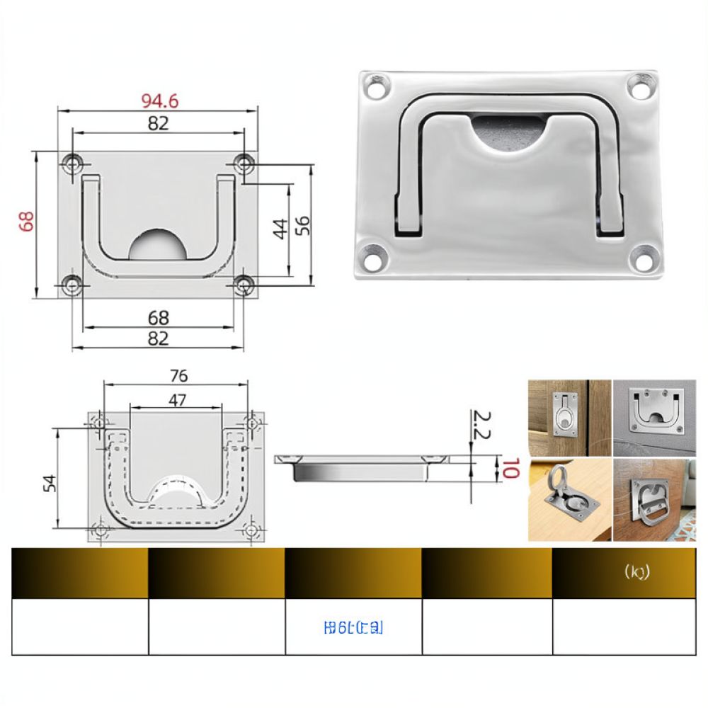 Anillo de tirador redondo empo - Door Handle reseña y precio