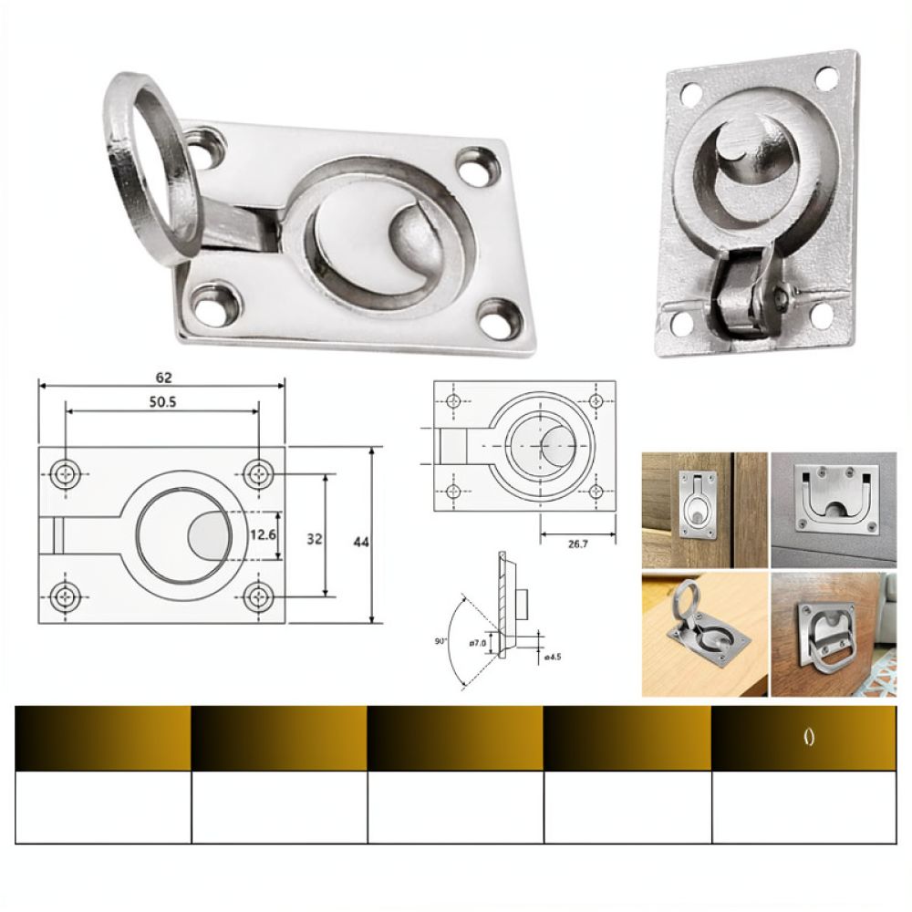 Anillo de tirador redondo empo - Door Handle reseña y precio