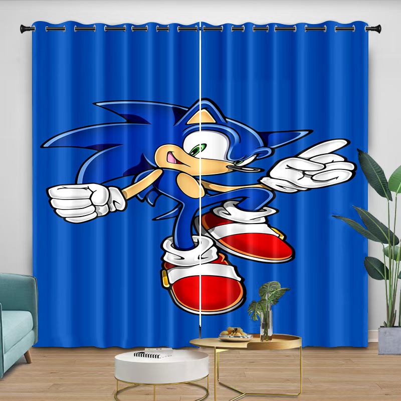 Cortinas Sonic Cartoon que pro - Curtain Rods reseña y precio