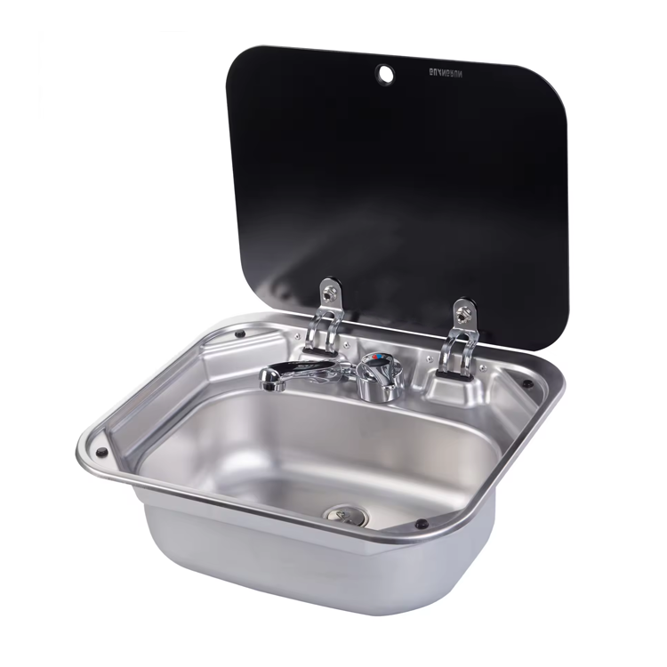 Fregadero de acero inoxidable  - Faucet reseña y precio