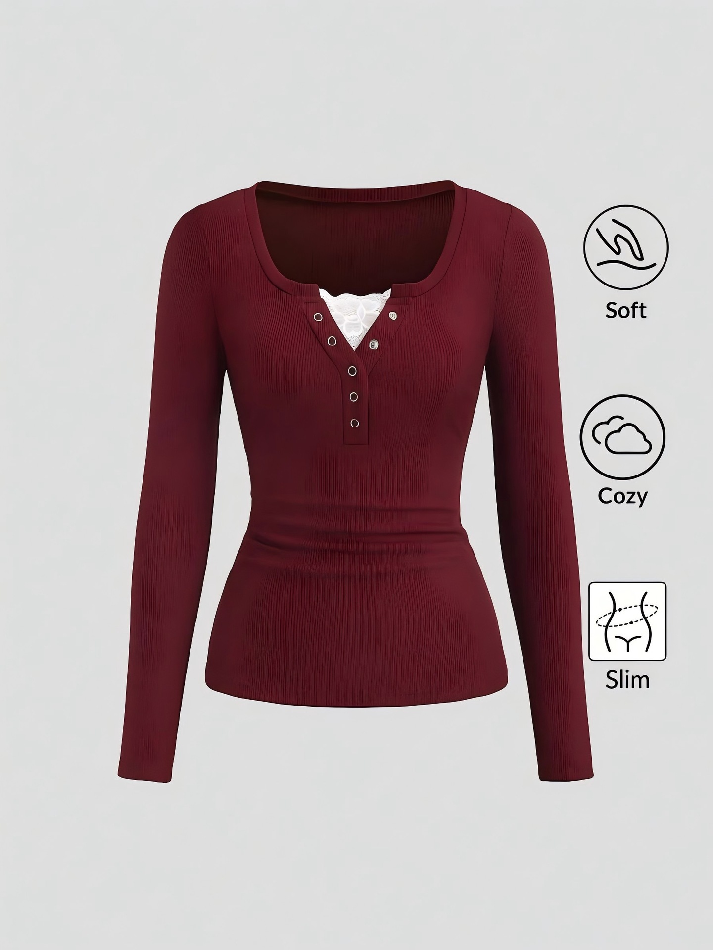 Camiseta Henley Americana para - Wallpaper reseña y precio