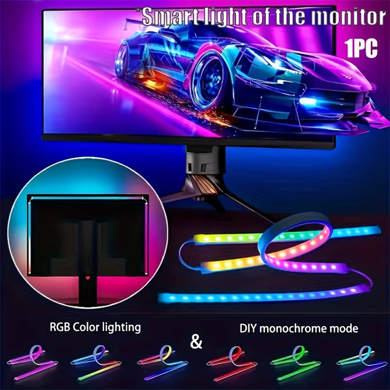 Tira de Luces RGB para Juegos, - Led Strip Lights reseña y precio
