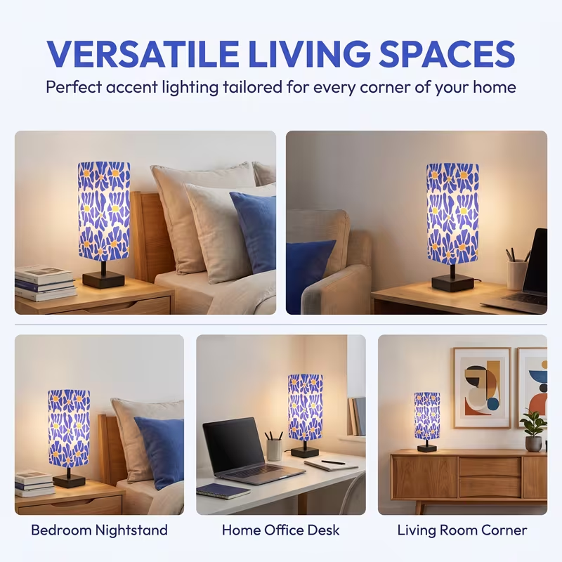 Lámpara de mesa moderna con di - Light Switch reseña y precio