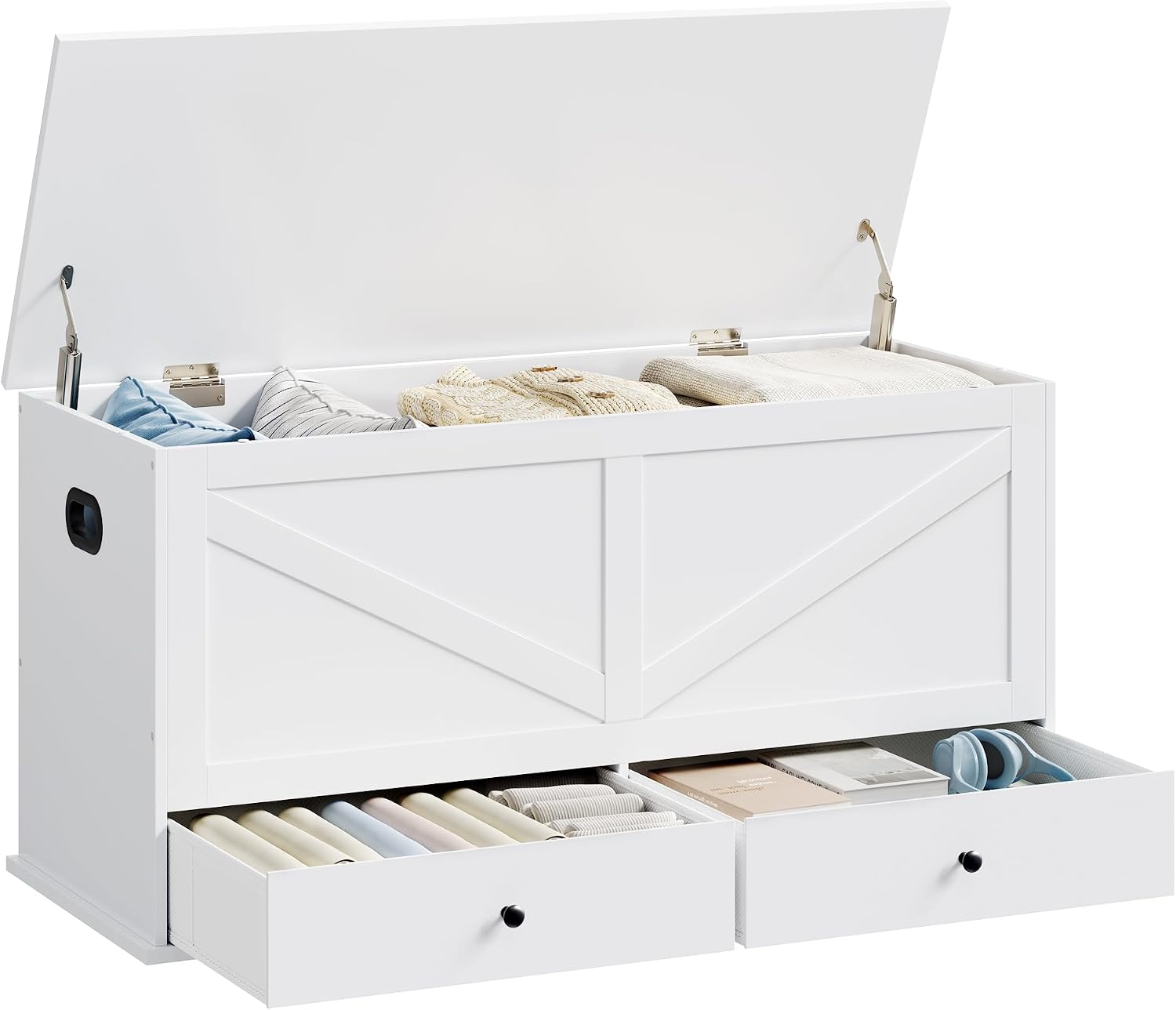Caja de almacenamiento estilo  - Cabinet Hinges reseña y precio