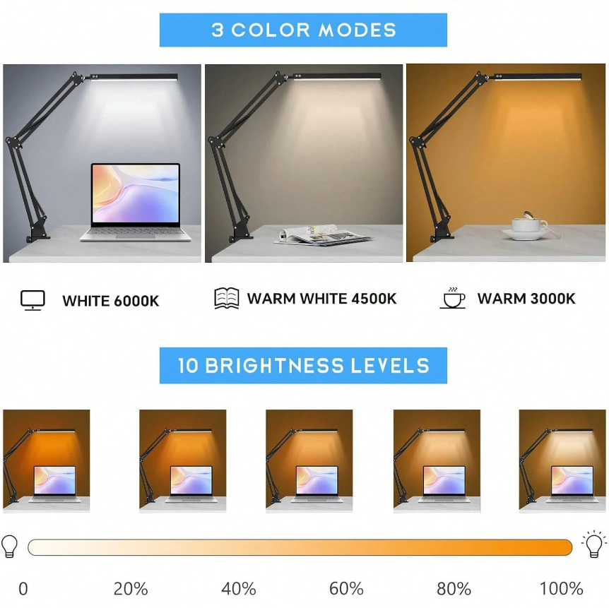 Lámpara de escritorio LED para - Light Switch reseña y precio