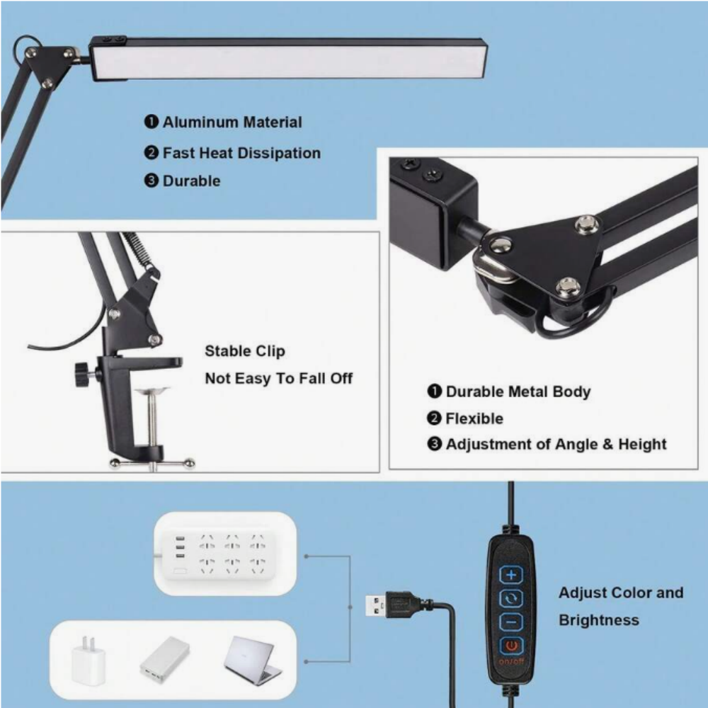 Lámpara de escritorio LED para - Light Switch reseña y precio