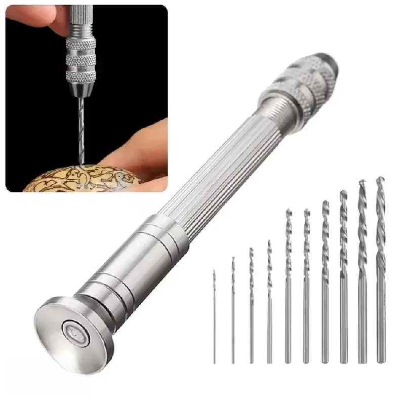 Mini taladro manual de 0.8-3.0 - Drill Bits reseña y precio