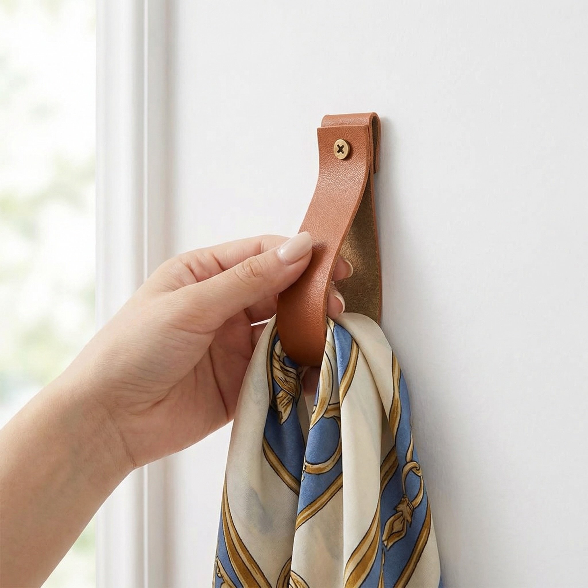 6 ganchos de pared de poliuret - Curtain Rods reseña y precio