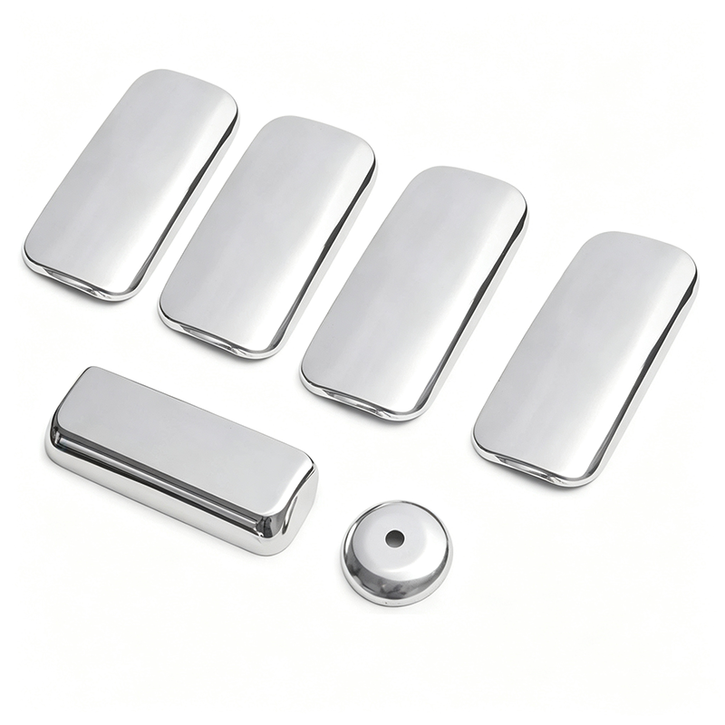 5 piezas de cubiertas cromadas - Door Handle reseña y precio