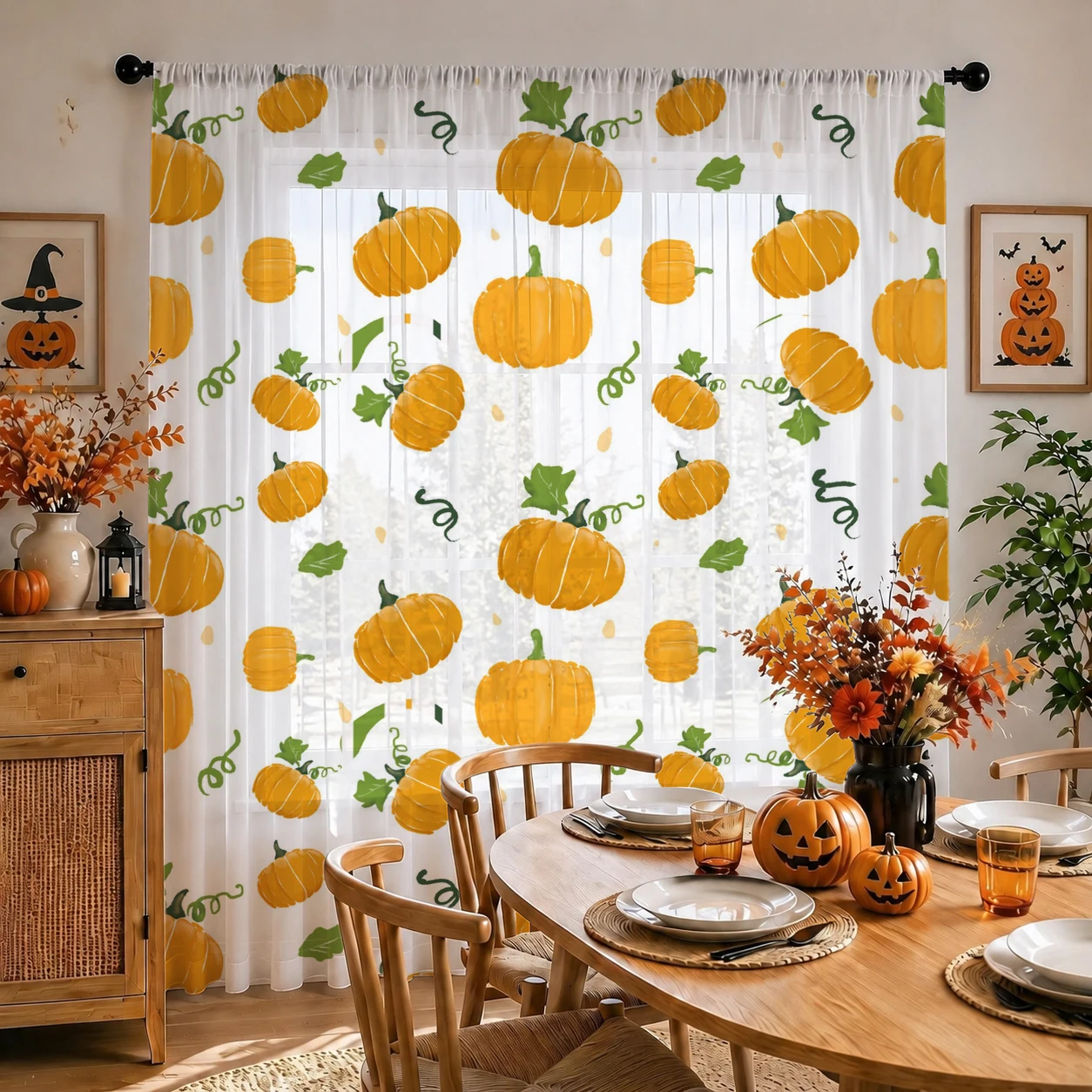 Cortina Transparente de Hallow - Curtain Rods reseña y precio